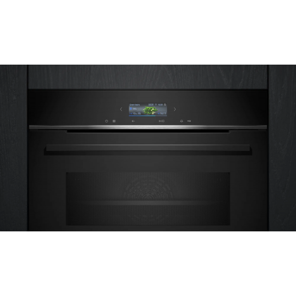 Siemens Iq Forno Compatto Combinato Con Microonde Da Incasso X