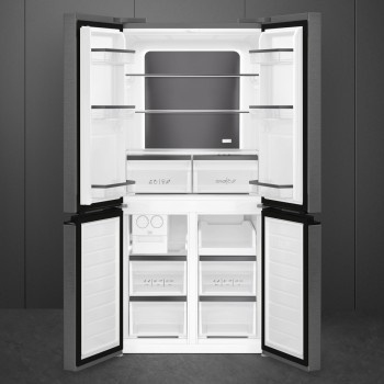 Smeg  Frigorifero a libera installazione 4 porte Estetica Universale FQI48KD