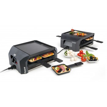 Stöckli Set PizzaGrill four4 per mini-pizze, raclette, grigliate