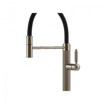 Gessi Miscelatore semi pro monocomando Venti20 60634 149 finitura Finox