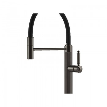 Gessi Miscelatore semi pro monocomando Venti20 60634 707 finitura Black Metal Brushed