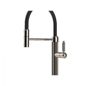 Gessi Miscelatore semi pro monocomando Venti20 60634 720 finitura Nickel PVD