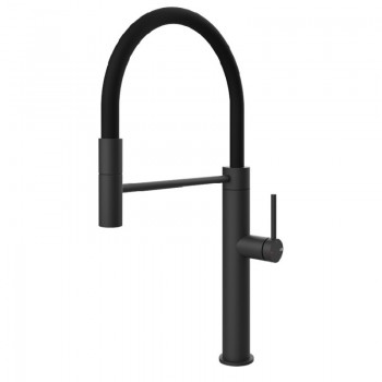 Gessi Miscelatore semi pro monocomando Kitchen 60010 299 finitura Matte Black