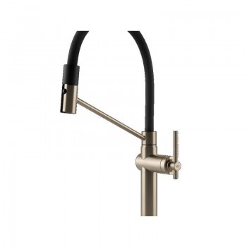 Gessi Miscelatore semi pro monocomando Habito 60664 149 finitura Finox