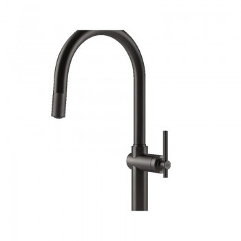 Gessi Miscelatore monocomando Habito 60672 707 finitura Black Metal Brushed