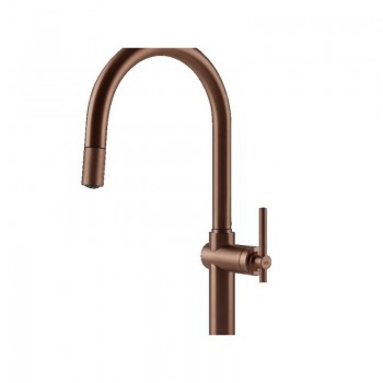 Gessi Miscelatore monocomando Habito 60672 708 finitura Copper Brushed