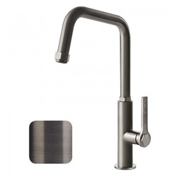 Gessi Miscelatore monocomando Officine - Gessi 60051 707 finitura Black Metal Brushed