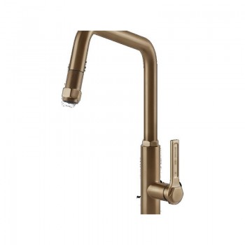 Gessi Miscelatore monocomando Officine - Gessi 60053 726 finitura Warm Bronze Brushed