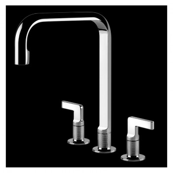 Gessi Miscelatore a 3 fori Inciso Collection 58701 031 finitura cromato