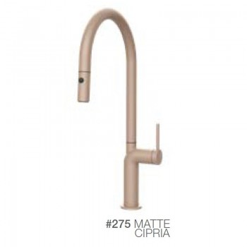 Gessi Miscelatore monocomando Stelo Collection 60301 275 finitura Matte Cipria